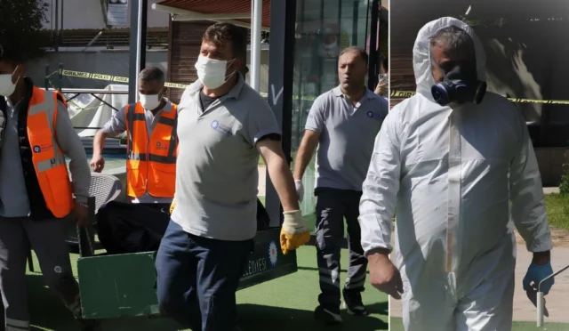 Antalya'da bir reklam panosunun içinde çürümüş ceset bulundu