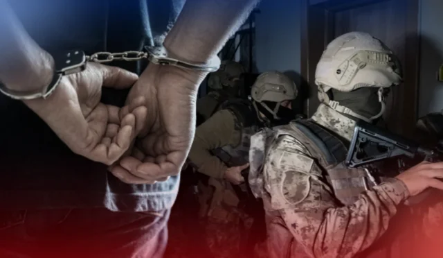 DEAŞ terör örgütüne yönelik operasyonda gözaltına alınan şüpheliler