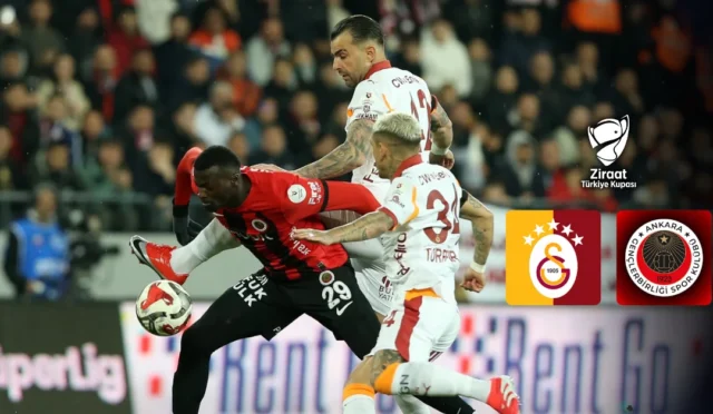Galatasaray ve Gençlerbirliği futbol takımlarının kupa maçı analizi
