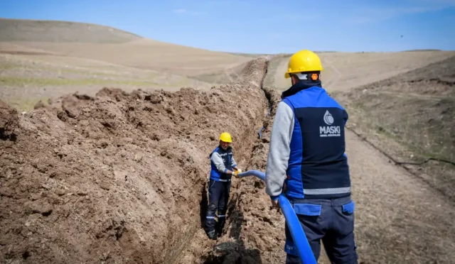 Arguvan Gümüşlü Mahallesi'nde yenilenen içme suyu altyapısı