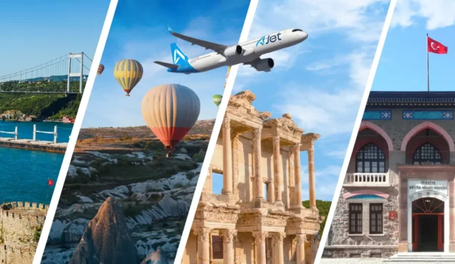 AJet havayolu şirketi, 23 Nisan Ulusal Egemenlik ve Çocuk Bayramı'na özel olarak çocuklara yarısı fiyata bilet kampanyası başlattı.