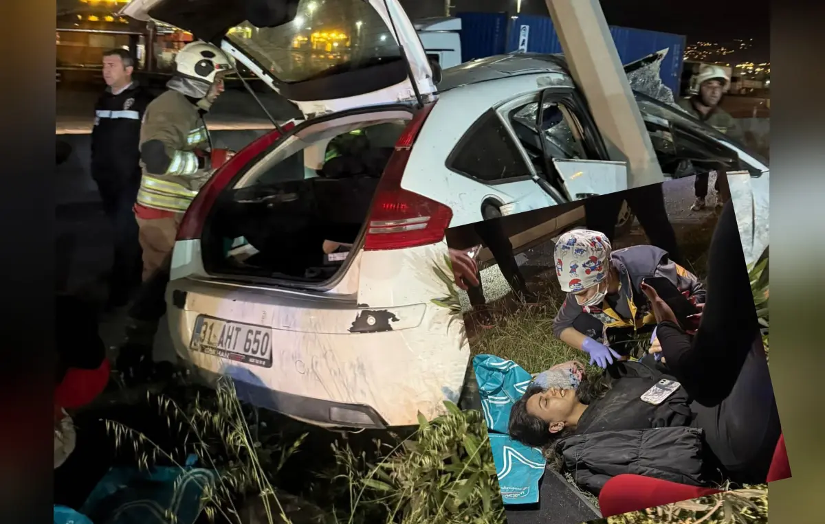 Hatay İskenderun’da Korkunç Kaza: Sıkışan Sürücü Ekiplerin Hızır Gibi Yetiştiği Müdahaleyle Kurtarıldı