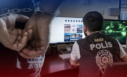 ATM'ler üzerinden yasa dışı bahis para trafiği yürüten şebekeye yönelik operasyonda gözaltına alınan şüpheliler