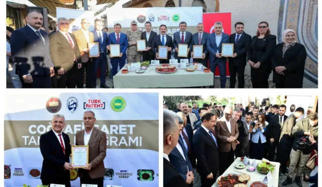 Hatay mutfağından yeni coğrafi işaretli lezzetler tescil edildi