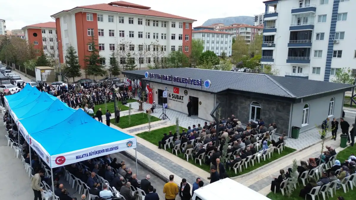 Battalgazi’de Yeni Nesil Taziye Evi Açıldı: Göztepe Mahallesi Hizmete Kavuştu