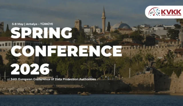 Avrupa Veri Koruma Otoriteleri Bahar Konferansı'nın Antalya'da düzenleneceğini gösteren görsel