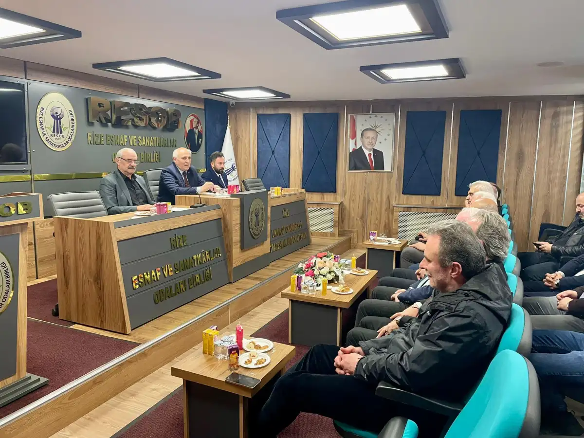 Rize Esnaf ve Sanatkarlar Odaları Birliği’nde Güven Aksoy Yeniden Aday: Yeni Hizmet Binası ve Üyeler İçin Çalışma Sözü