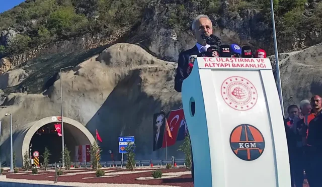 Çorum Kırkdilim Tünelleri açılış töreni