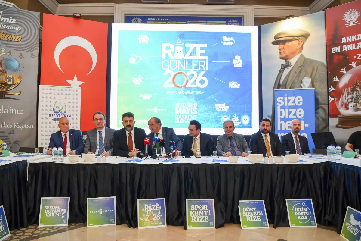 Rize Günleri Başkent’te: Kültür, Gastronomi ve Sosyal Sorumluluk Bir Arada