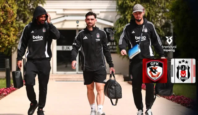 Beşiktaş'ın Gaziantep FK maçına çıkacak kadrosu ve eksik oyuncuları hakkında bilgi.