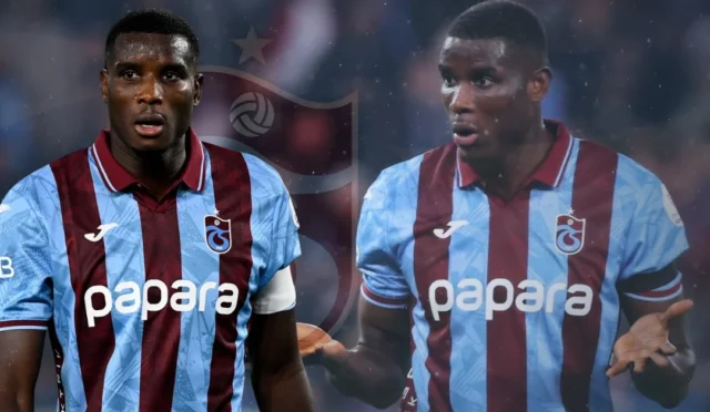 Trabzonsporlu futbolcu Paul Onuachu'nun gol atamadığı dönemde takımın yaşadığı puan kaybını gösteren görsel