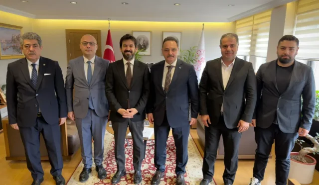 TİMBİR heyeti Kültür ve Turizm Bakan Yardımcısı Gökhan Mumcu'yu ziyaret etti