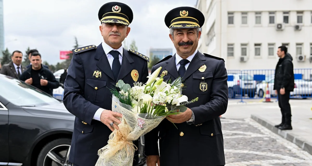 Ankara Emniyet Müdürlüğü’nde Devir Teslim: Maksut Yüksek Yeni Görevine Başladı