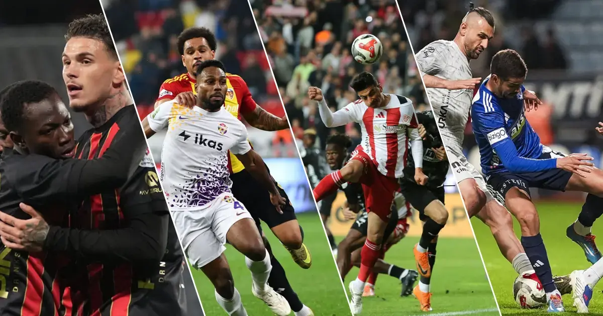 Süper Lig’de Nefes Kesen Küme Düşme Hattı Mücadelesi: 7 Takım Son Haftalara Kilitlendi