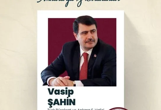 Ankara Valisi Vasip Şahin'e veda eden Ankara Kent Konseyi