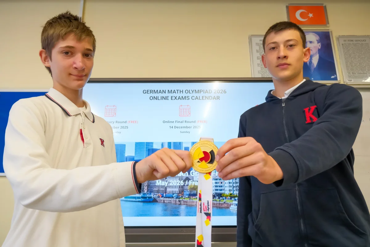 TED’li Öğrenciler Alman Matematik Olimpiyatı’nda Tarih Yazdı: 4 Altın Madalya ve 2 Dünya Birinciliği