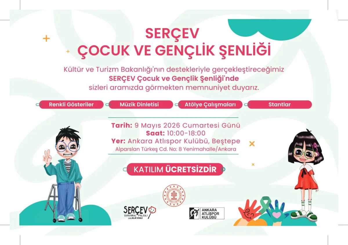 Ankara Serebral Palsi Farkındalık Şenliği: Çocuklar ve Gençler İçin Unutulmaz Bir Gün