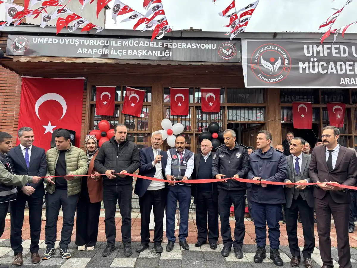 UMFED Arapgir İlçe Başkanlığı Hizmet Binası Açıldı: Bağımlılıkla Mücadelede Yeni Bir Merkez