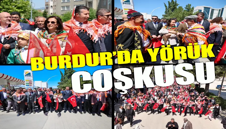 Burdur’da Asırlık Yörük Geleneği Canlandı: Temsili Göç Yürüyüşü Büyük İlgi Gördü