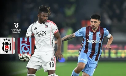 Beşiktaş ve Trabzonspor futbol takımları Dolmabahçe'de Süper Lig maçı için karşılaşıyor.