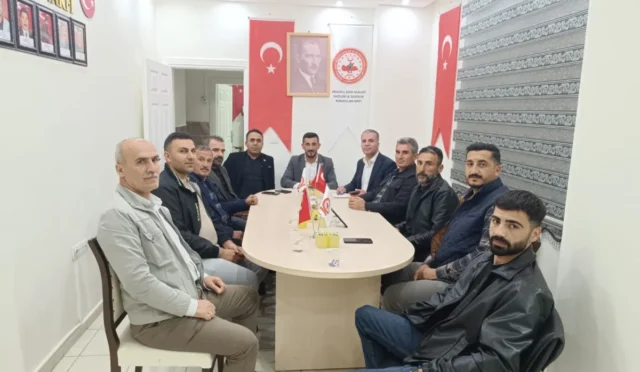 AŞAV Mardin Şubesi yönetim kurulu toplantısı, şehit aileleri, gaziler ve güvenlik korucularına destek