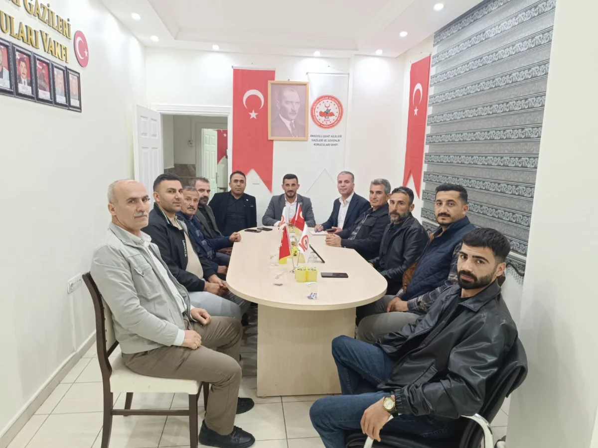 AŞAV Mardin Şubesi Mayıs Ayı Toplantısını Tamamladı: Şehit Aileleri, Gaziler ve Koruculara Destek Öncelikli