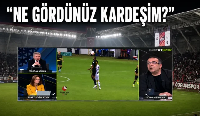 Çorum FK'nın iptal edilen golü sonrası VAR tartışmaları ve hakem tepkileri