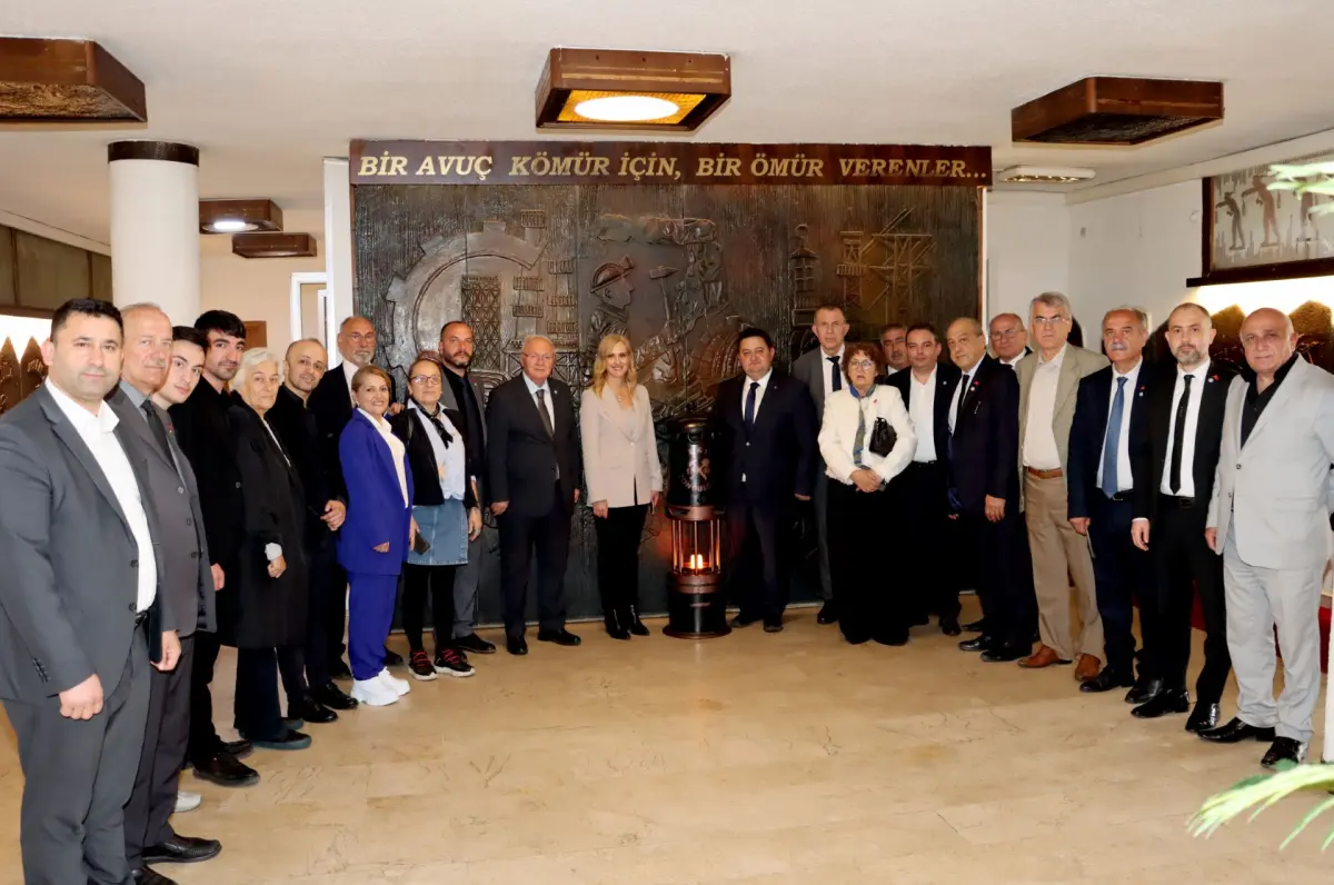 İYİ Parti Heyeti GMİS’i Ziyaret Etti: Madencilik ve İşçi Sorunları Masaya Yatırıldı