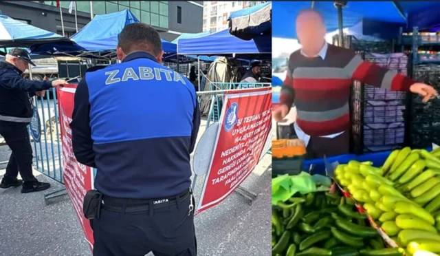 Çorum'da pazarlarda 'Seç-Al' uygulamasına uyulmadığı gerekçesiyle bir esnafa kapatma cezası kesildi.
