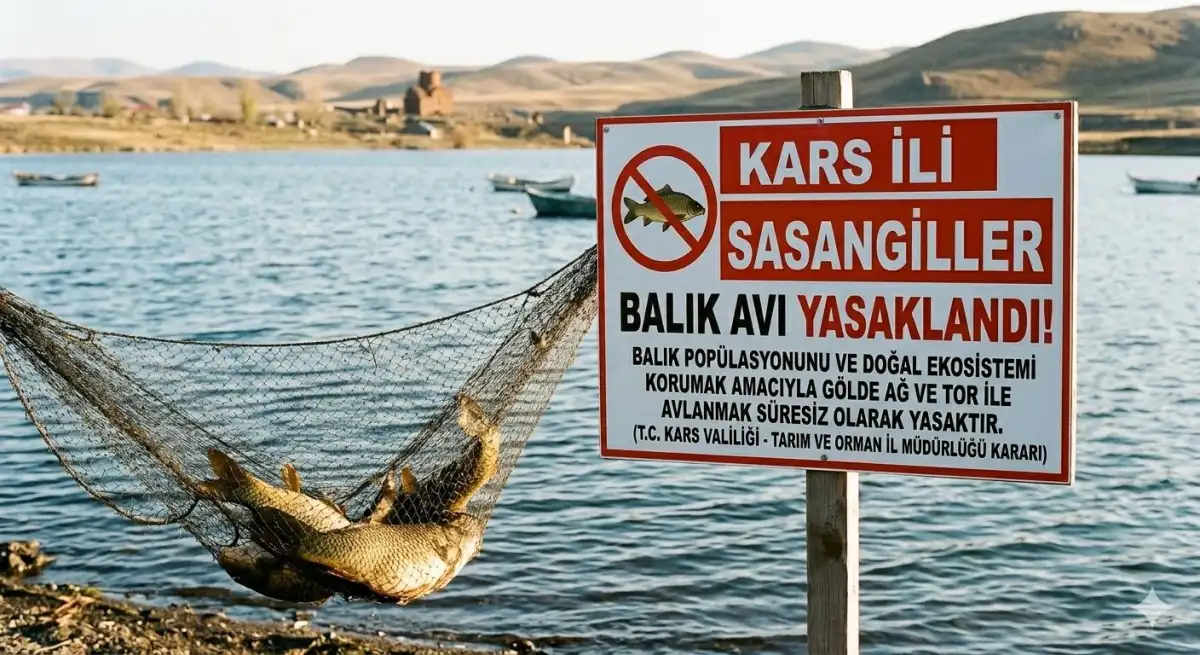 Kars’ta Sazangiller İçin Üreme Dönemi Av Yasağı Başladı: 3 Ay Sürecek