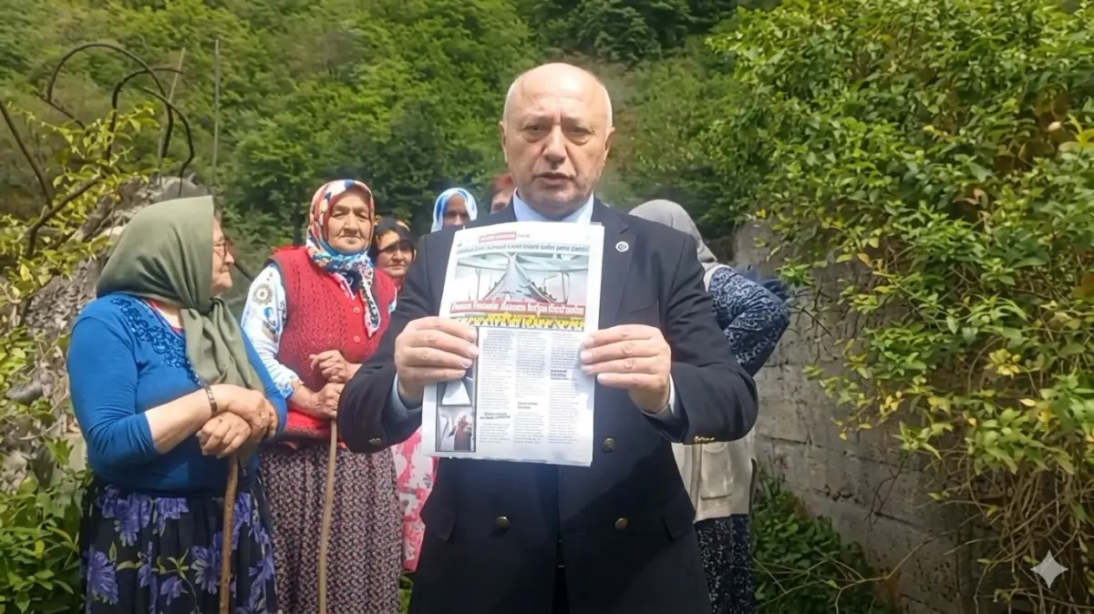 Giresun’da Köylüler Ölümle Dans Ediyor: Dokuzkonak Köprüsü’nden Geçmek ‘Sırat Köprüsü’nden Farksız