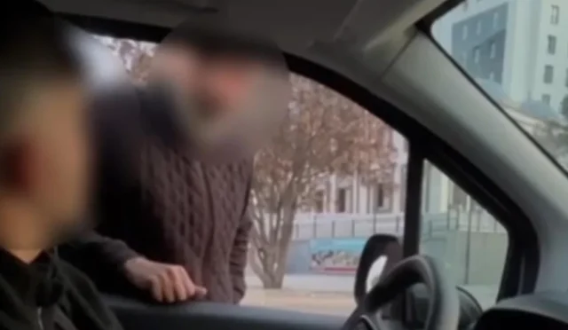 Ankara'da korsan otoparkçılara yönelik operasyonda gözaltına alınan şahıslar