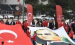 Erzurum'da 19 Mayıs Atatürk'ü Anma, Gençlik ve Spor Bayramı kutlamalarına katılan gençler ve vatandaşlar