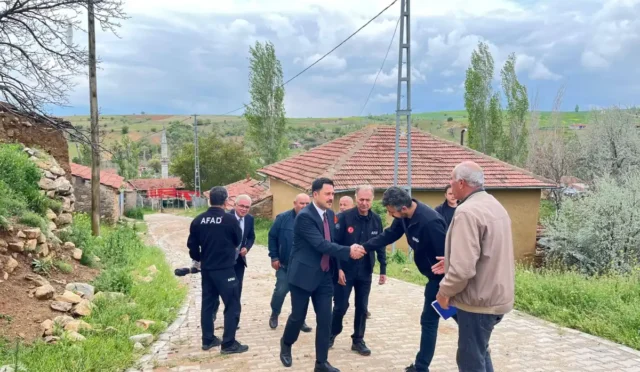 Kırıkkale'de heyelan sonrası incelemeler sürüyor