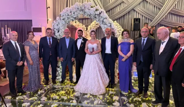 Umut İbrahim Demiröz ve Hande Gündüz çiftinin düğün töreni