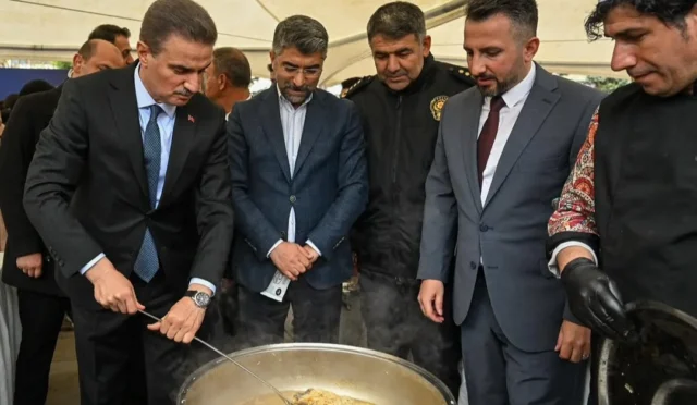 Erzurum'da Türk Mutfağı Haftası kapsamında düzenlenen etkinliklerden genel görünüm