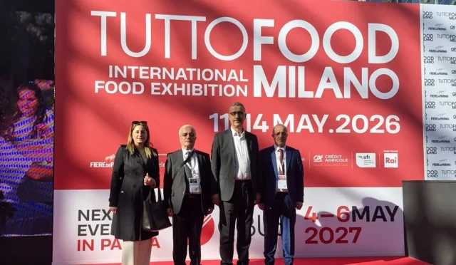 Fiskobirlik, Tutto Food Milano Fuarı'nda Türk fındığını tanıtıyor, ihracat bağlantıları kuruyor.