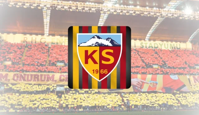 Kayserispor logosu ve Süper Lig kupası görseli, bahis iddiaları sonrası ligin tescil edilmemesi talebini simgeliyor.