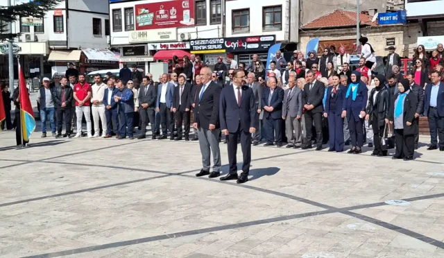 Beypazarı'nda 19 Mayıs Atatürk'ü Anma, Gençlik ve Spor Bayramı kutlamalarından genel görünüm