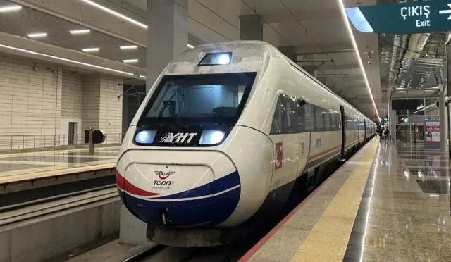 Ankara'da tren seferlerinde geçici düzenleme yapıldığına dair görsel