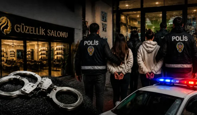 Çorum'da güzellik merkezine yapılan operasyonda 4 kişi tutuklandı