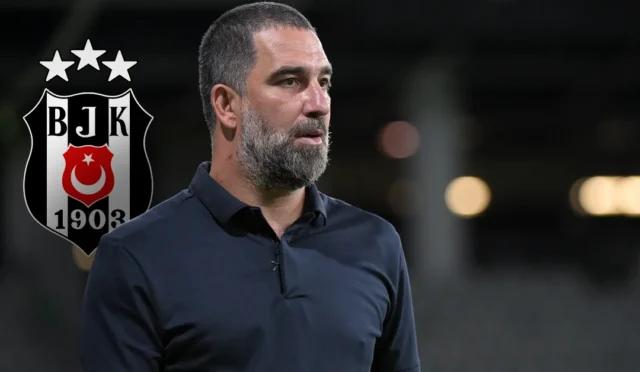 Arda Turan'ın Beşiktaş'ın teknik direktör adayları arasında yer aldığına dair haber görseli