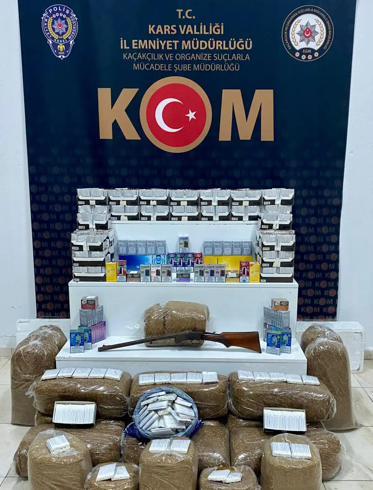 Kars’ta Nefes Kesen Operasyon: 5 Adrese Eş Zamanlı Baskınla Kaçakçılık Ağı Çökertildi