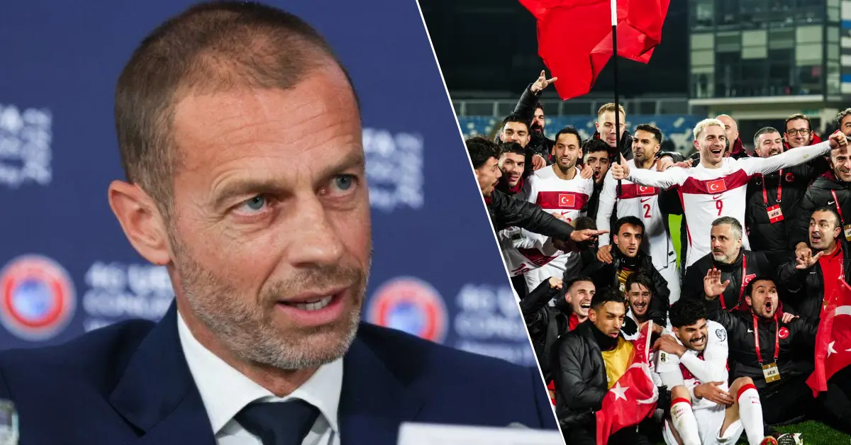 UEFA Başkanı Ceferin’den Türk Futboluna Büyük Övgü: “Türkiye Artık Büyük Bir Futbol Ülkesi”
