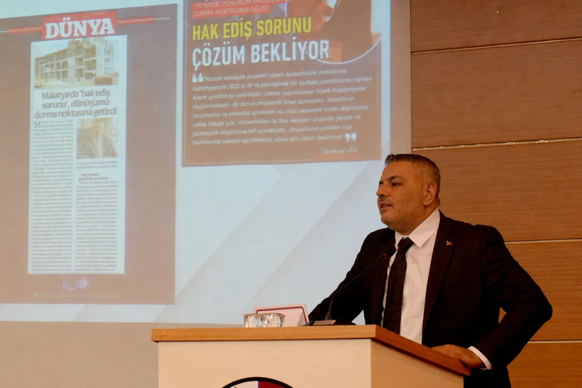 MTSO Başkanı Sadıkoğlu’ndan Bayram Öncesi Acil Talep: Hak Ediş Ödemeleri Gecikmesin