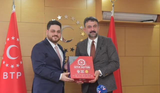 Ankara Kent Konseyi Başkanı Halil İbrahim Yılmaz, Bağımsız Türkiye Partisi Genel Başkanı Hüseyin Baş'ı ziyaret etti.