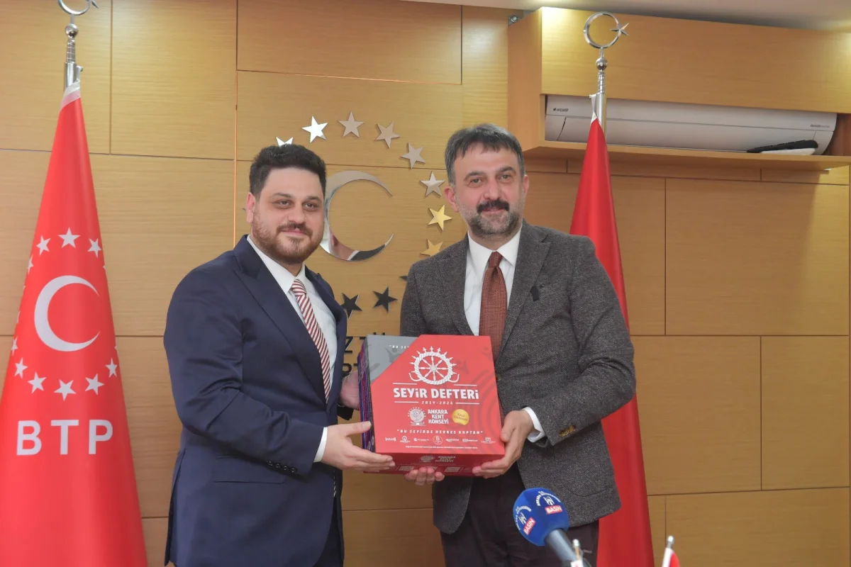 Ankara Kent Konseyi Başkanı Yılmaz’dan Bağımsız Türkiye Partisi’ne Ziyaret: Hüseyin Baş ile Şehir Vizyonları Masaya Yatırıldı