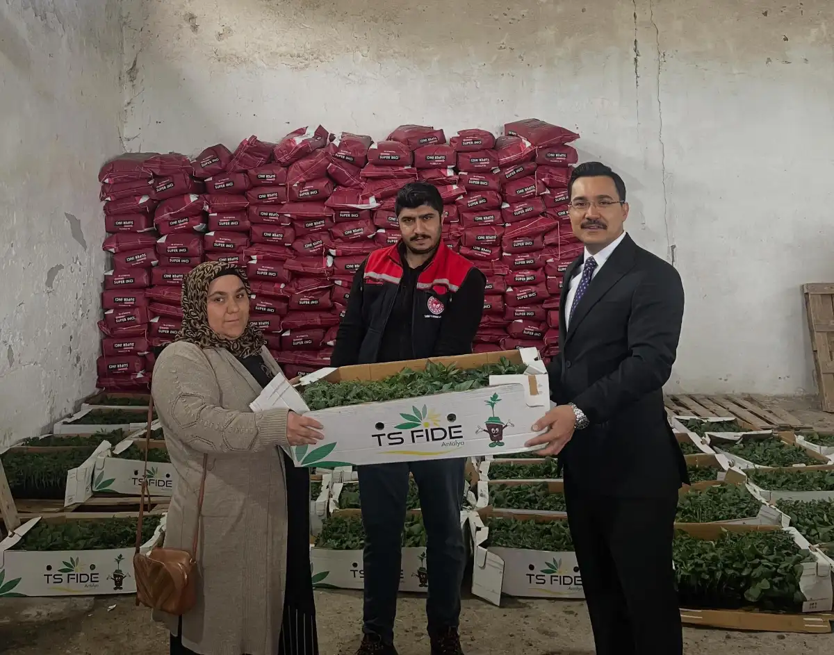 Akyaka’da Çiftçilere Yüzde 75 Hibeli Fide Desteği: 53 Üreticiye Can Suyu