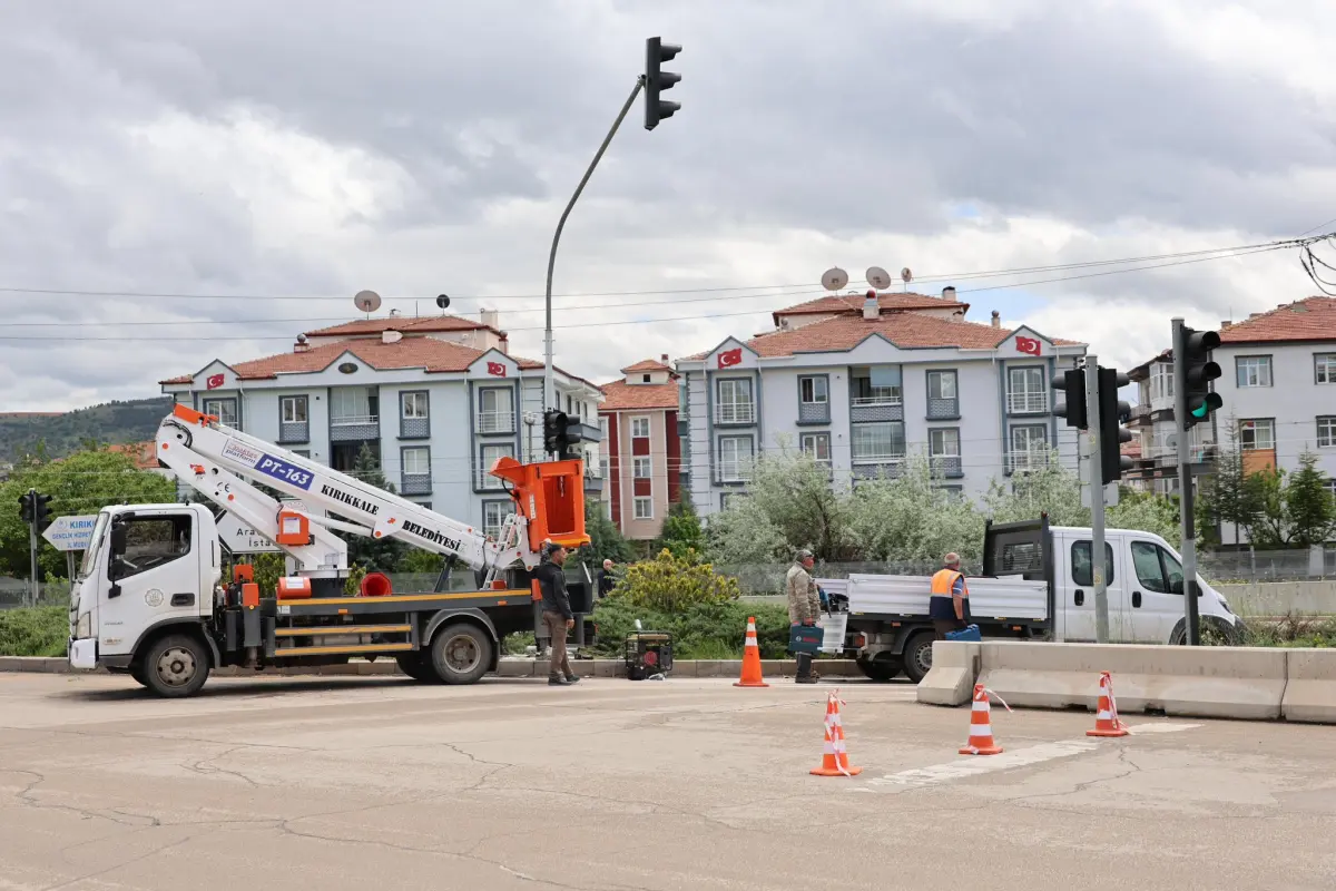 Kırıkkale Trafiği Güvenli Hale Geliyor: Sinyalizasyon Sistemleri Kapsamlı Yenileniyor