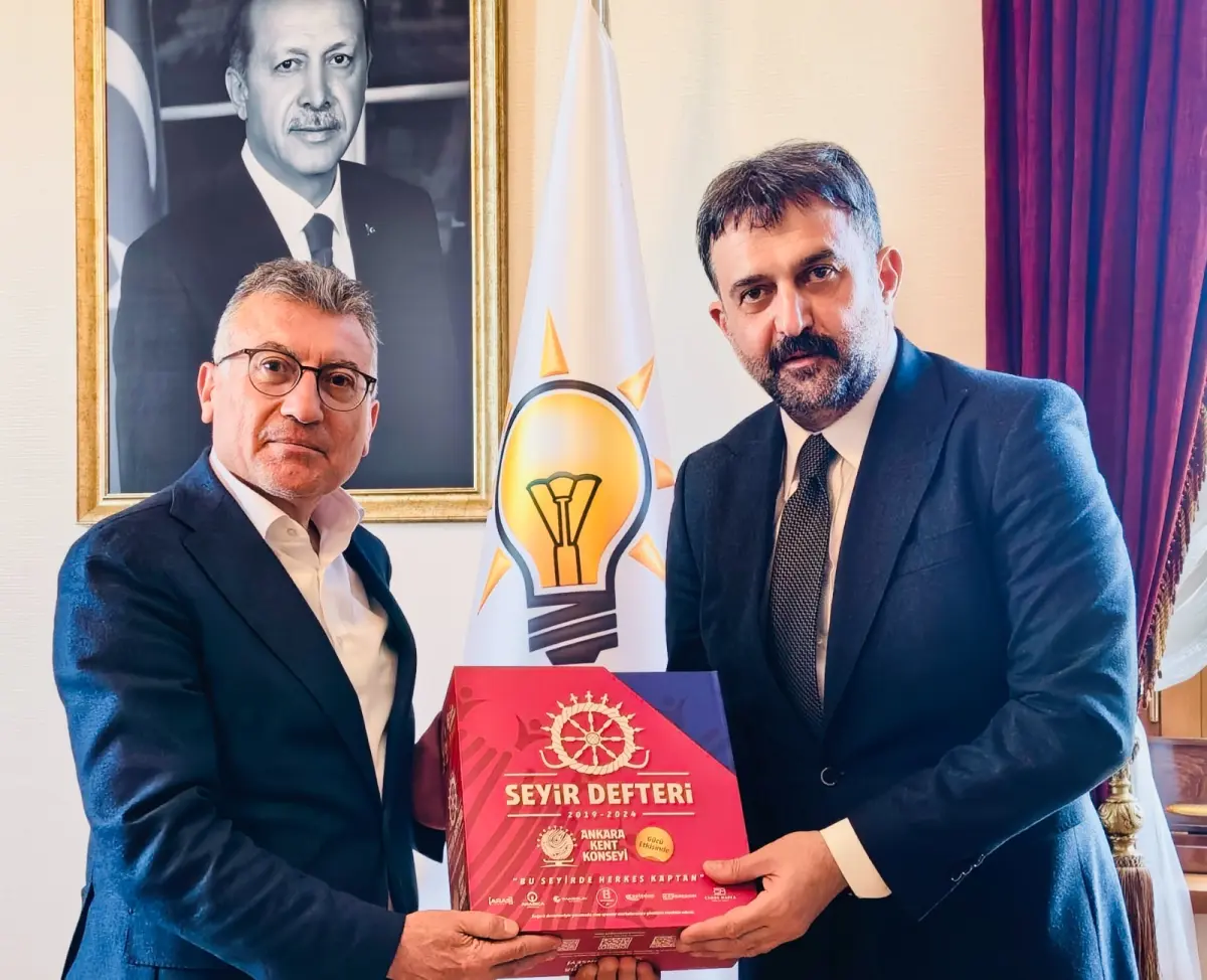 Ankara Kent Konseyi Başkanı Yılmaz’dan AK Parti Grup Başkanı Güler’e Ziyaret: Ortak Akıl Vurgusu